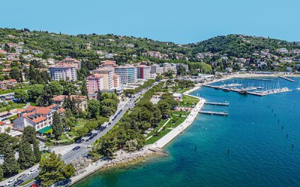 PORTOROŽ, Slovinsko - víkendové kúpanie pri mori